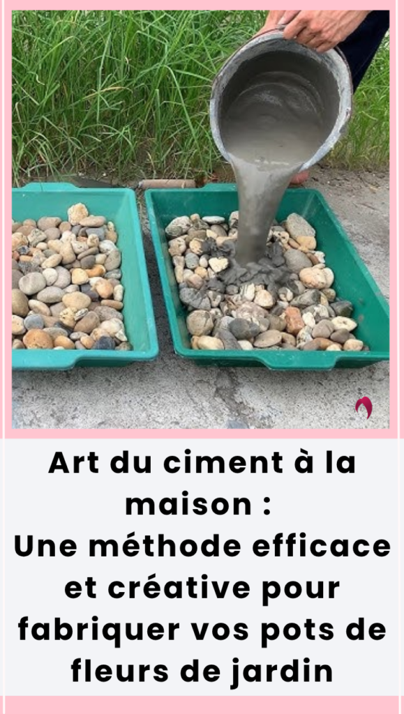 Art du ciment à la maison
