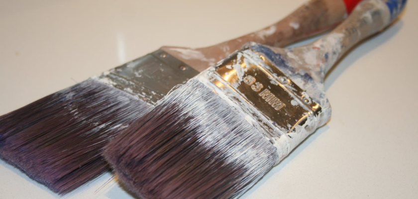 sauver un pinceau durci