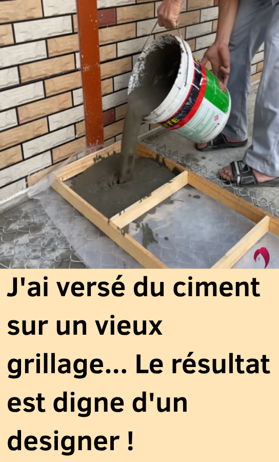 un Bac à Fleurs Design avec du Grillage en Fer