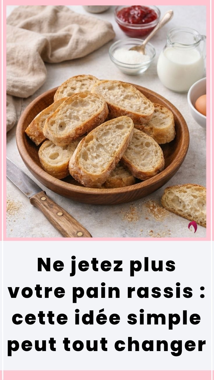 5. Ne jetez plus votre pain rassis : cette idée simple peut tout changer 