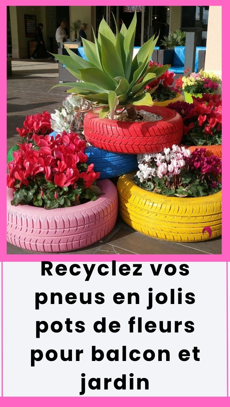 DIY, pneu recyclé
