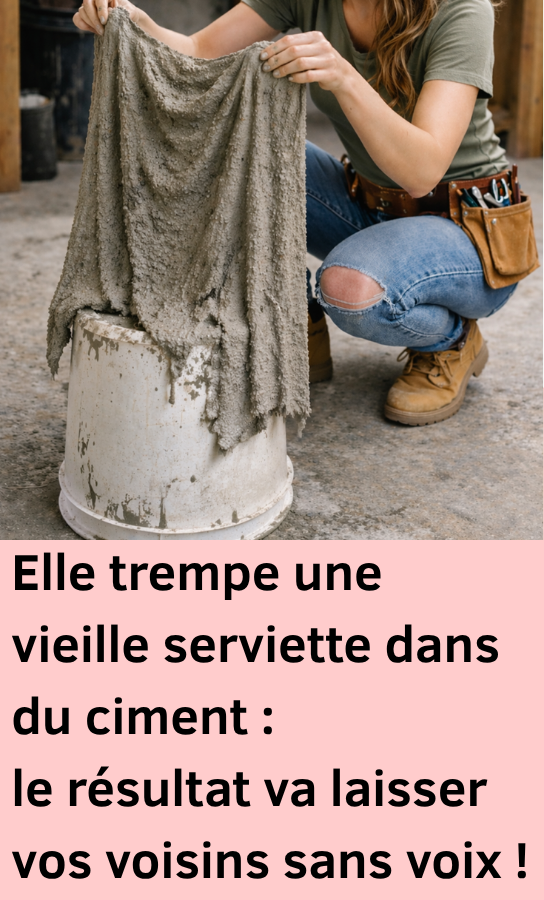 Ne jetez plus vos vieilles serviettes 