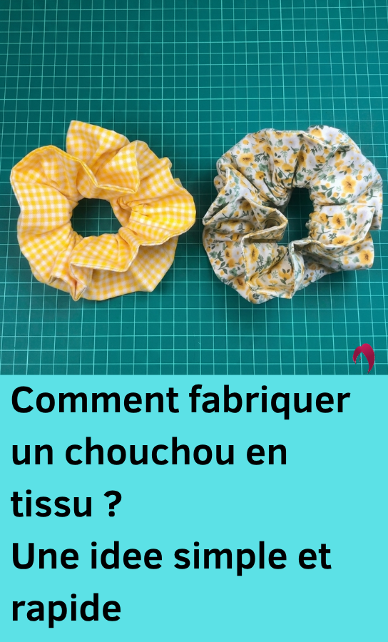 Chouchou couture simple et rapide