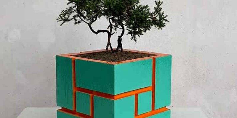 décoration avec une boîte en polystyrène