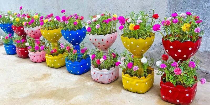 décorer son bureau | Idées pour recycler des bouteilles en plastique