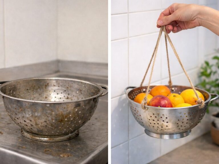 recycler une passoire