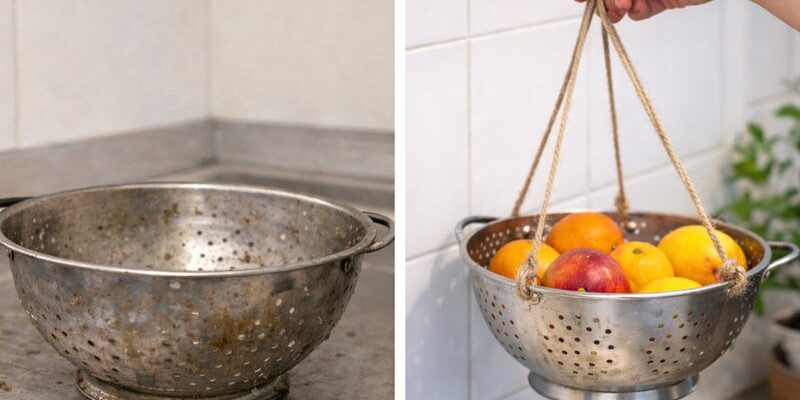 recycler une passoire