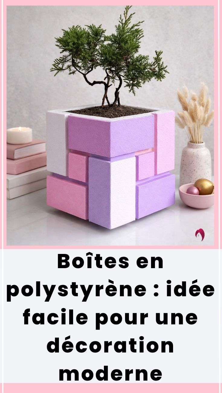 créer une pot de fleur décorative