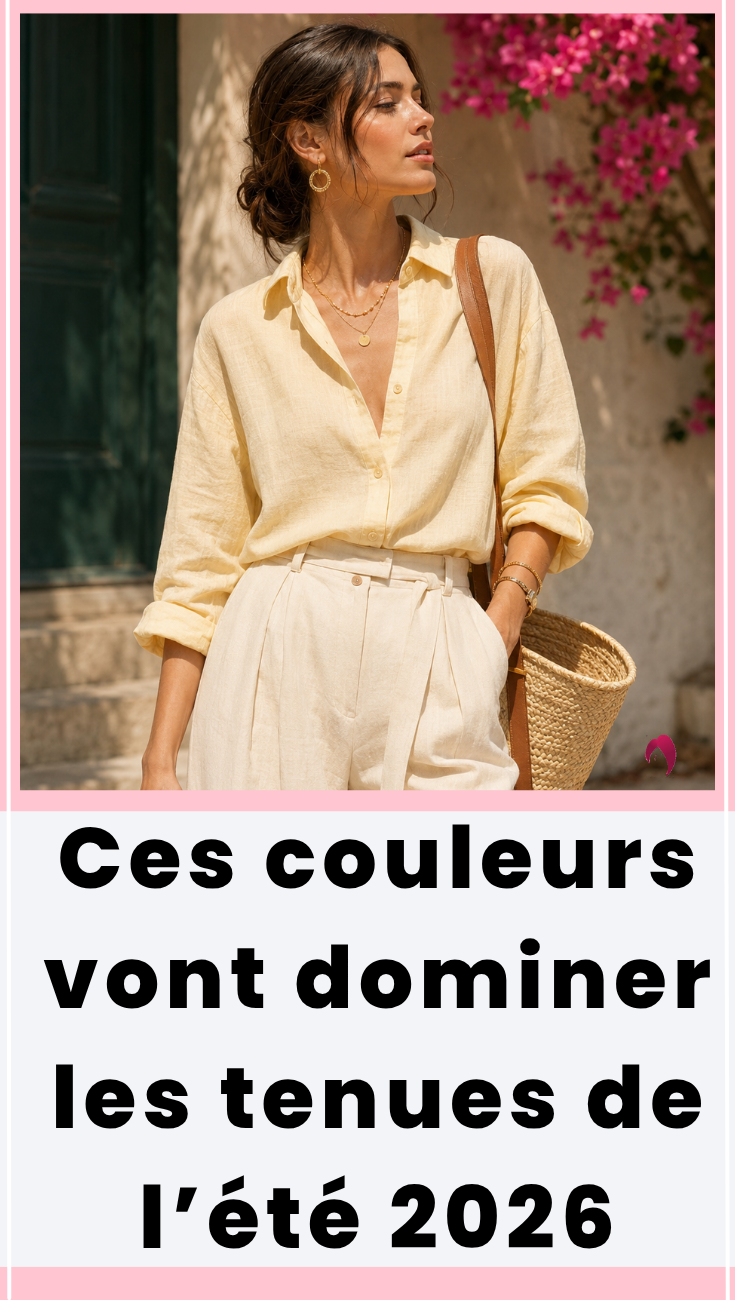 Les couleurs été tendance en 2026