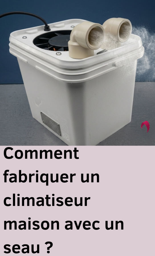 Comment fabriquer un climatiseur maison avec un seau ?