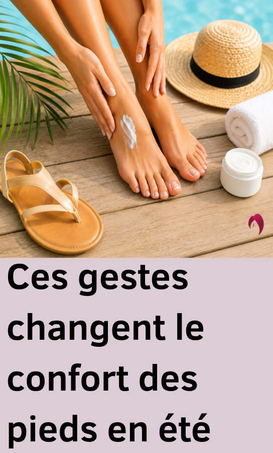 prendre soin de ses pieds en été