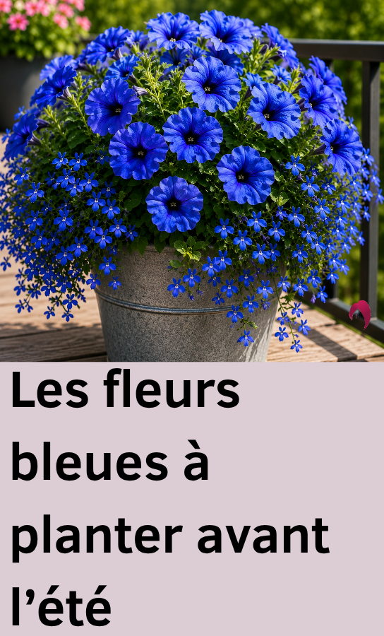 Les fleurs bleues à planter avant l’été