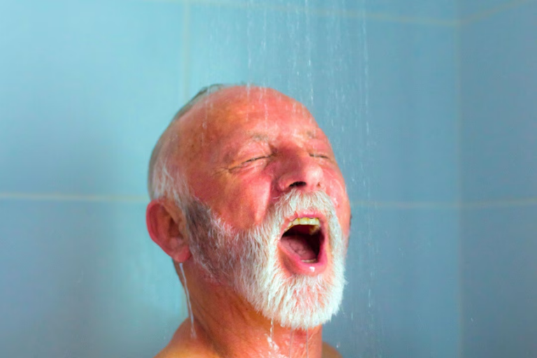 doucher après 65 ans