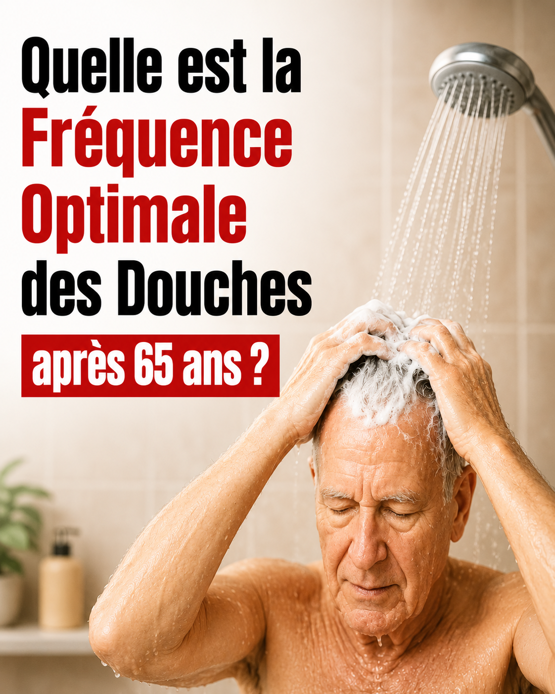 doucher après 65 ans