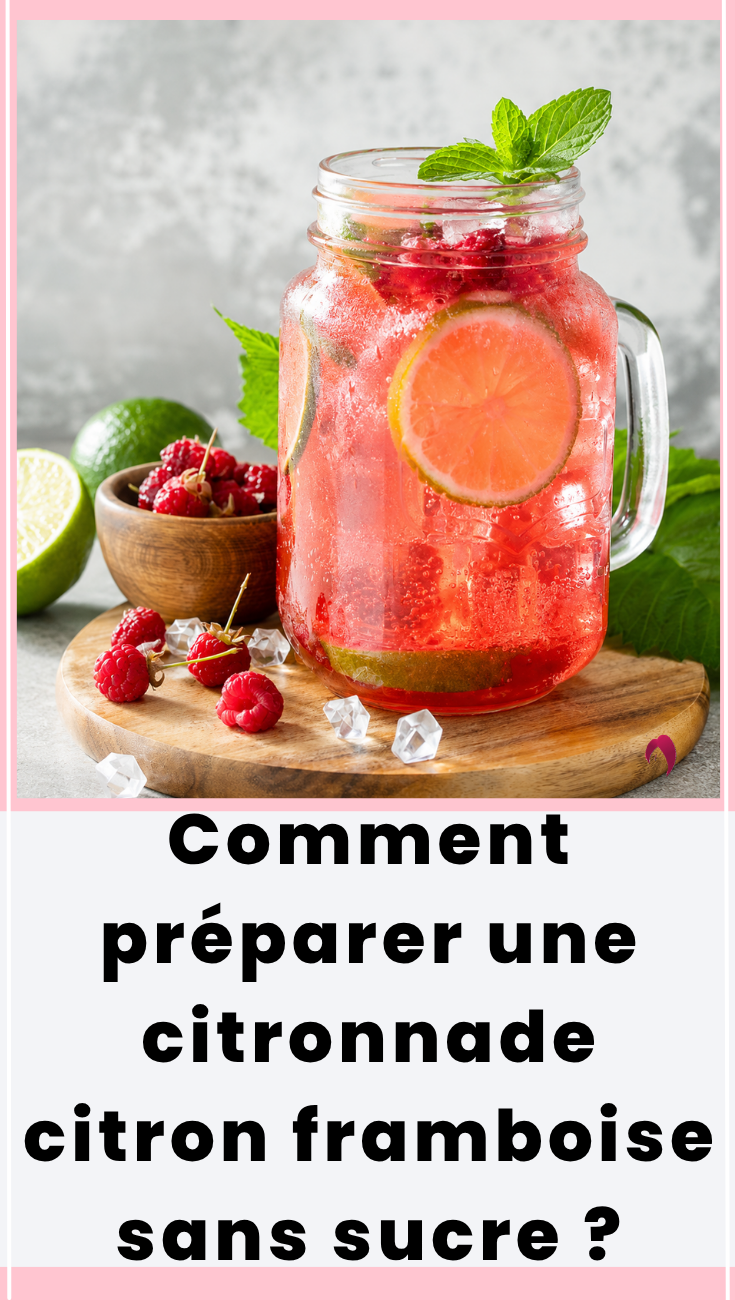 citronnade framboise