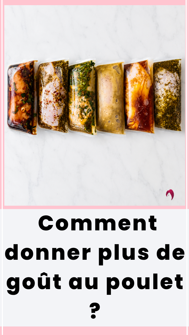 marinades pour poulet