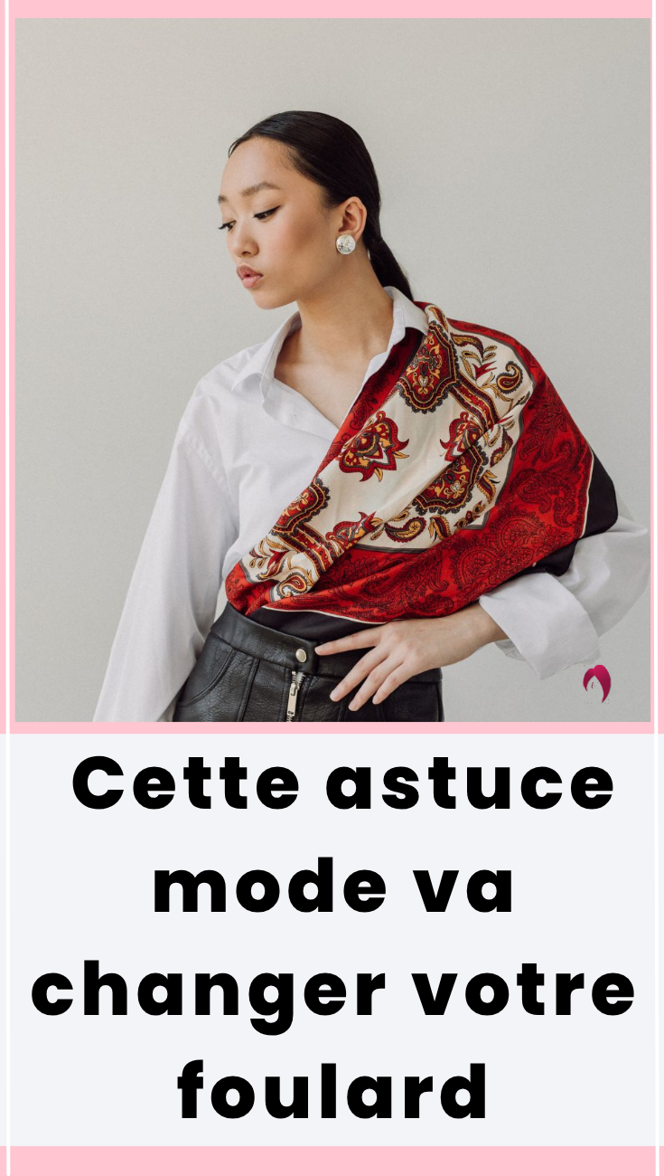 haut avec un foulard