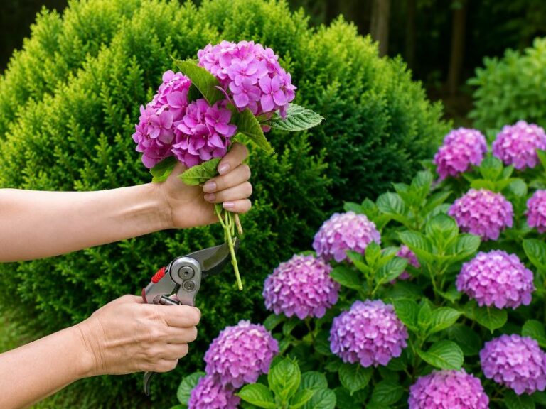 bouturage de l'hortensia