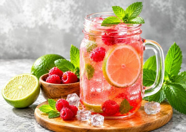 citronnade framboise