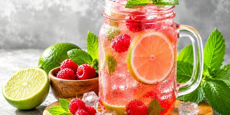 citronnade framboise