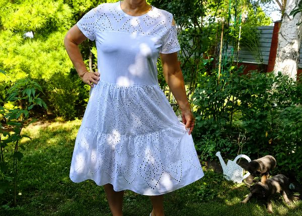 t-shirt en robe
