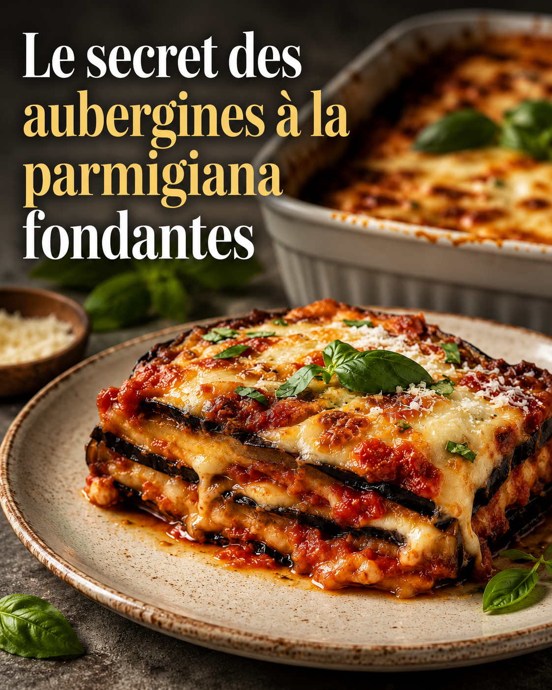 Le secret des aubergines à la parmigiana fondantes