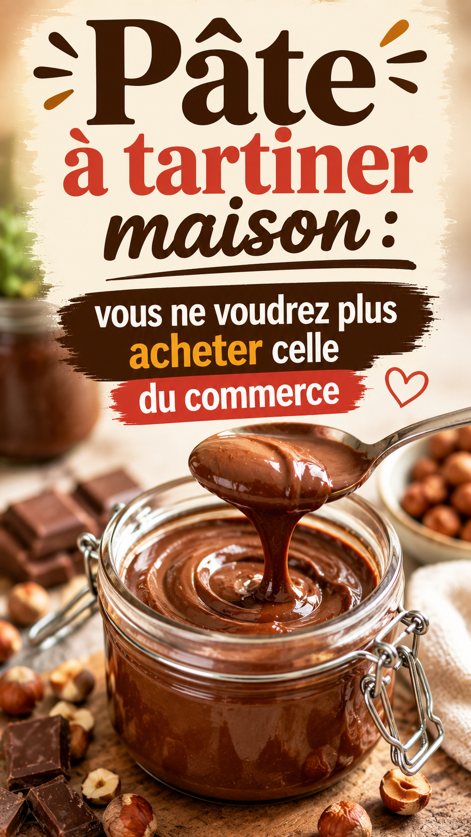 Pâte à tartiner maison