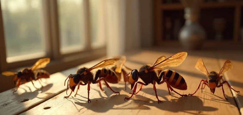 Pourquoi les abeilles tournent-elles parfois autour d'une fenêtre ?