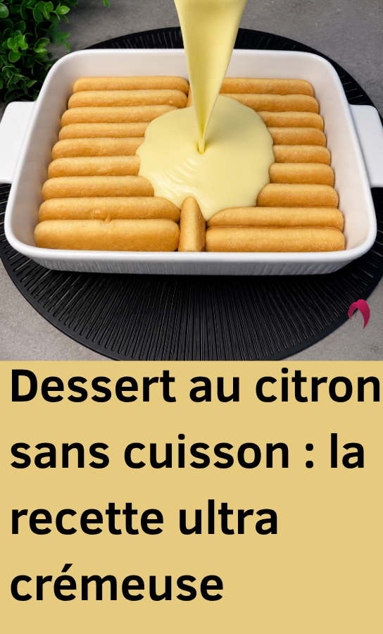Dessert citron