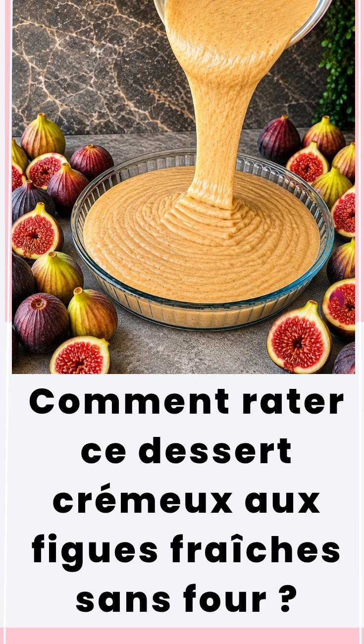 Dessert figues
