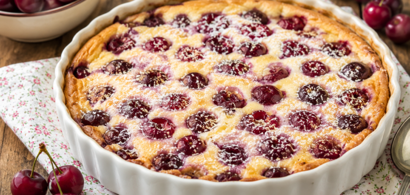 Le clafoutis aux cerises de grand-mère