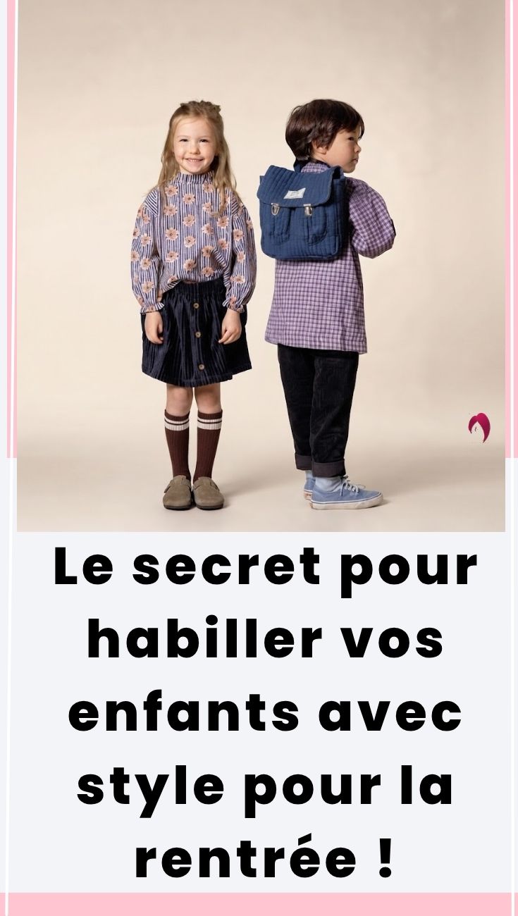 Tenue de rentrée scolaire