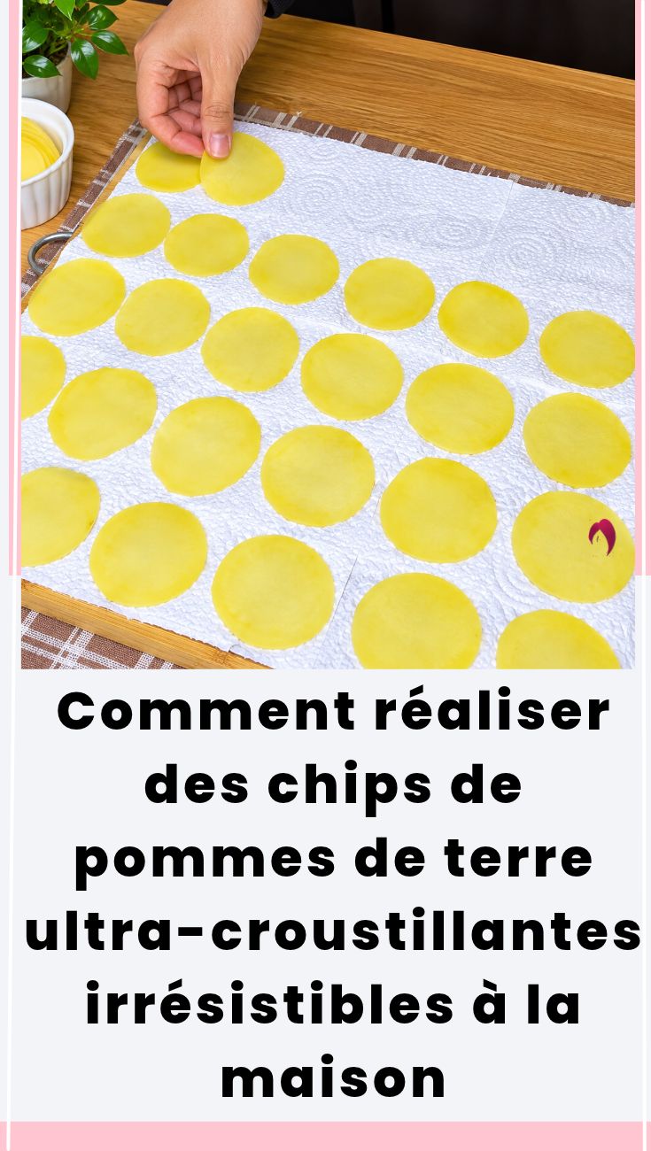 Chips de pommes de terre maison ultra-croustillantes
