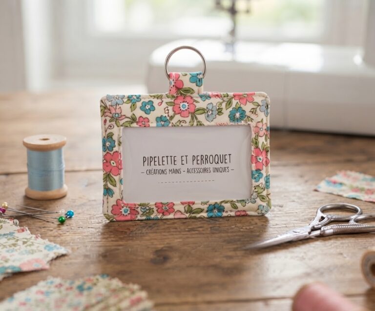 Comment coudre un porte-badge chic et pratique pour vos cartes ?