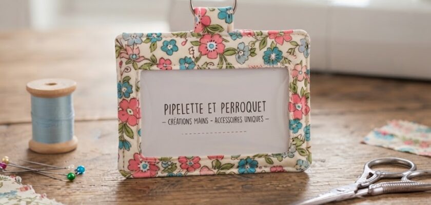 Comment coudre un porte-badge chic et pratique pour vos cartes ?