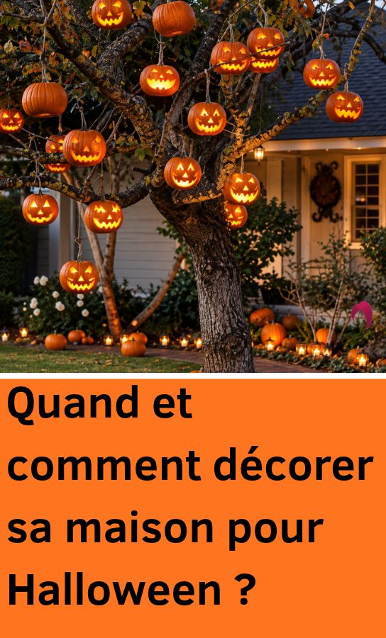 décorer sa maison pour Halloween