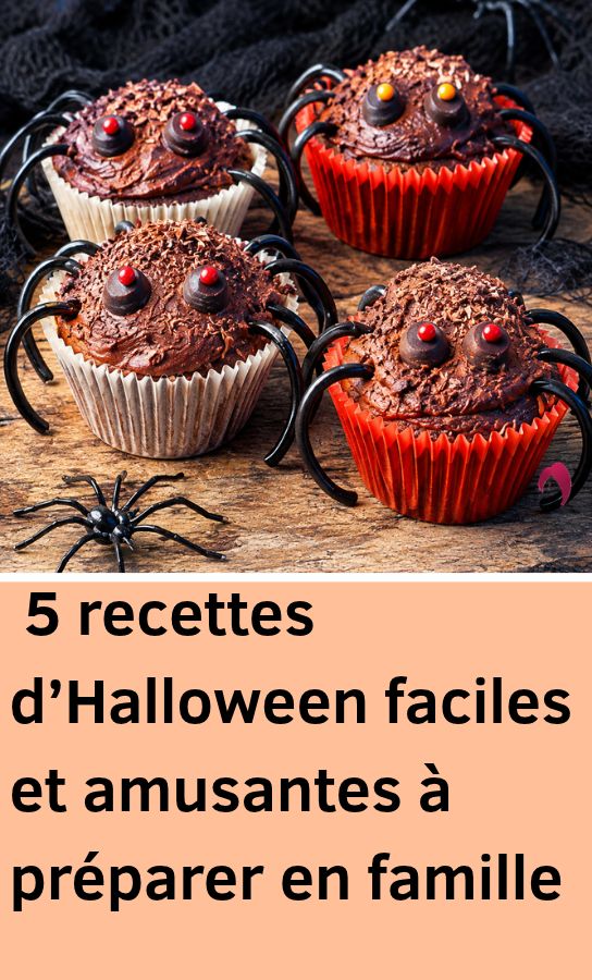 recettes d'Halloween faciles