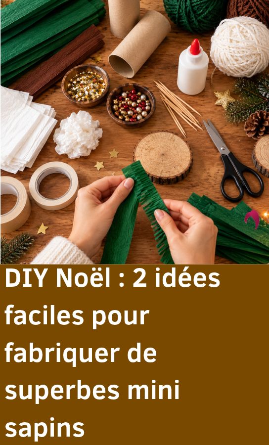 DIY sapin de Noël : 2 idées créatives et faciles à faire soi-même