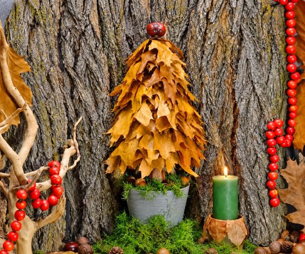 Créations décoratives d'automne