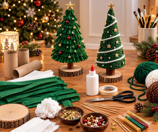 DIY sapins de Noël