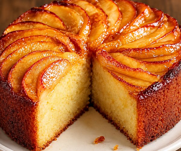 Gâteau aux pommes moelleux et fondant
