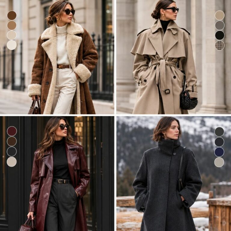 Tendances manteaux automne/hiver