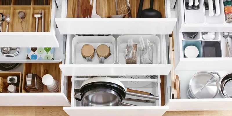Organiser tiroirs de cuisine