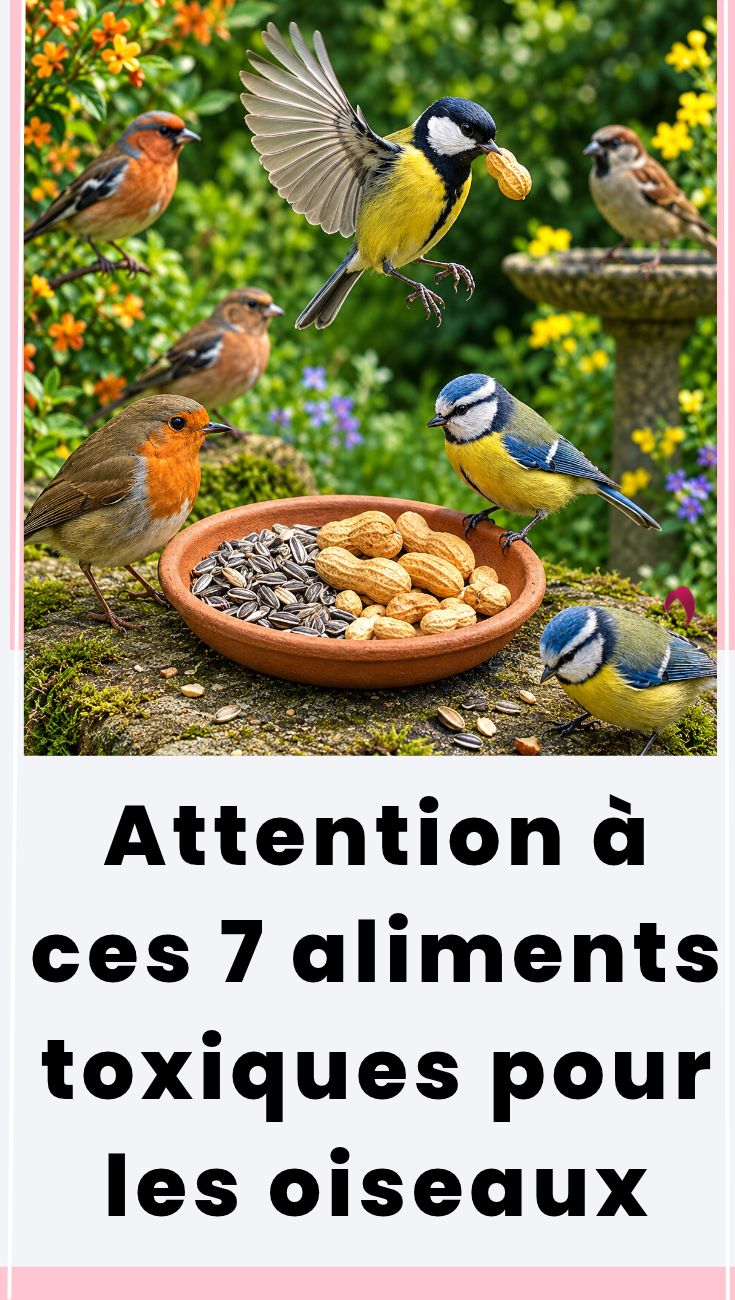 7 aliments a éviter pour nourrir les oiseaux en hiver ?