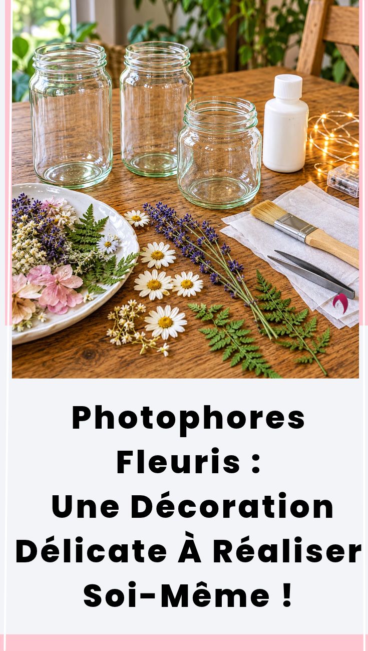 Photophores Fleuris DIY : Tutoriel Décoration En Verre