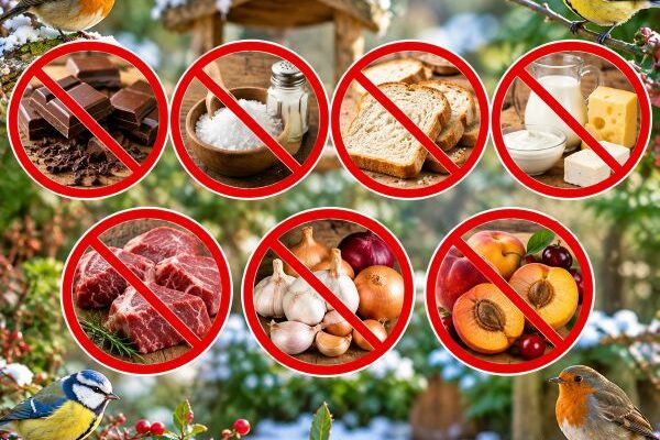 7 aliments a éviter pour nourrir les oiseaux en hiver ?