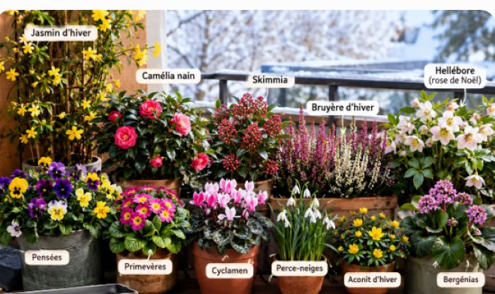 Fleurir Son Balcon En Hiver : 12 Plantes Résistantes Au Froid