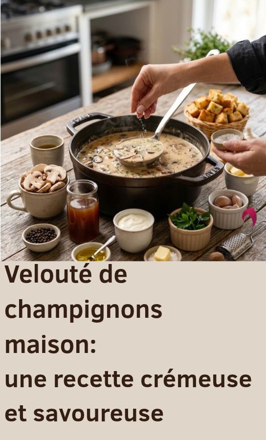 La Meilleure Recette de Velouté de Champignons Maison !
