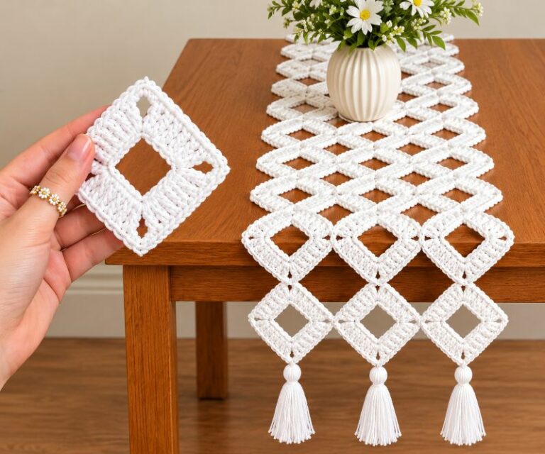 Chemin de Table Crochet