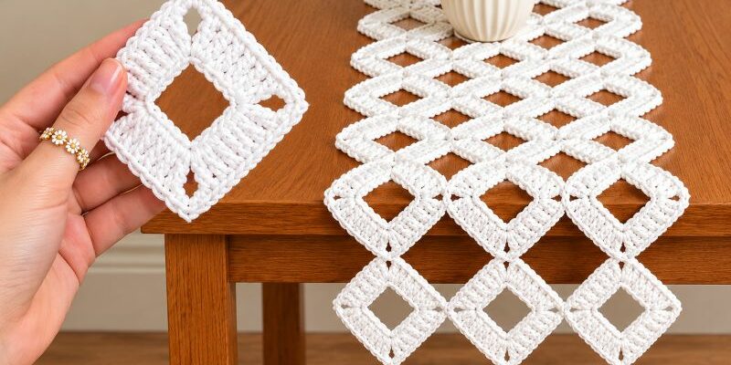 Chemin de Table Crochet